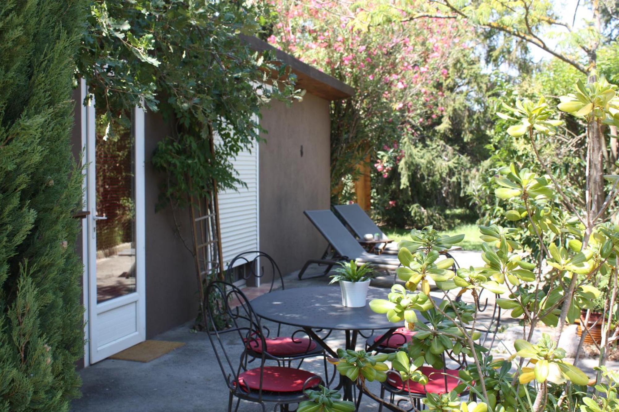 Le Mas De Bertagne Studio Kitchenette Terrasse Piscine เจมโนส ภายนอก รูปภาพ