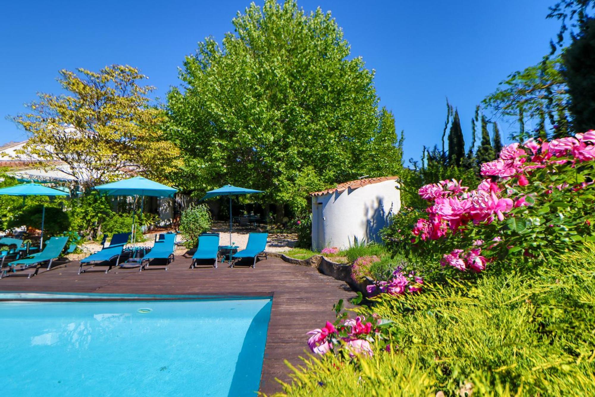 Le Mas De Bertagne Studio Kitchenette Terrasse Piscine เจมโนส ภายนอก รูปภาพ